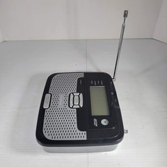 RadioShack 12-262 SAME Weather Radio Public Alert NOAA Black Silver TESTED