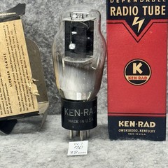 NOS KEN RAD 6A3 TUBE TESTED 119%