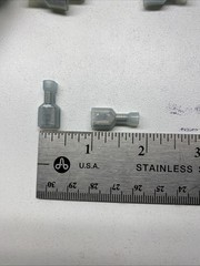 Quick Wire Terminals Metal Plastic Female 16-14 AWG.(450PC) See Pictures ..B19-3