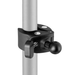 GN03122-SBH 22mm Ball 1.5″ Clamp Handlebar Mount Pedestal Dual-T Pattern Adapter