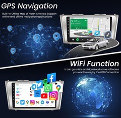 JBL For Toyota Camry 2007-2011 Android Apple CarPlay GPS Navi Car Stereo Radio