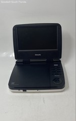 Philips Model PET702/37 White Black Portable DVD Player Not Tested