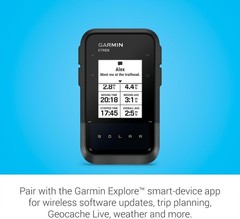 Garmin eTrex Solar Outdoor Handheld GPS With Solar Charging 010-02782-00