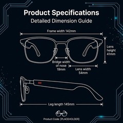 Smart Translation Glasses – 164 Language Voice Translator