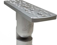 Muddycreek Aluminum Electronics Mount for Boat Works with All Electronic Brands