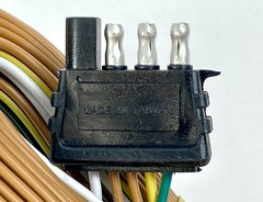 Trailer Light Wiring Harness 4 Way 25 ft Long Extension Cable Set of 12