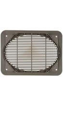 Ford OEM Factory Speaker Cover Trim Grille 6″ x 8″ Gray (2 Pack) E5EF-18985-AWA