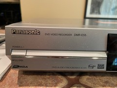 Vintage Panasonic DVD Recorder DMR-E55P Japan 2004 DVD-RAM Progressive Scan Play
