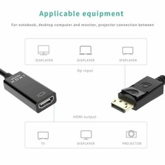 DP Displayport Male to HDMI Female Cable Converter Adapter for PC Desktop Lot