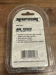 Raptor 100 Amp ANL Gold Plated Fuses – 2-Pack ~ Car Audio Auto Stereo RANL