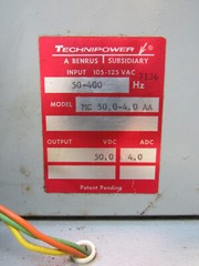 Vintage Home Brew Power Supply Technipower Transformer 50vdc