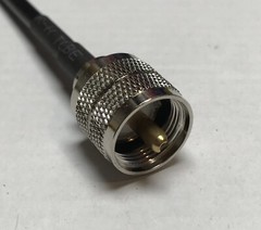 RG8X PL-259 UHF Male to PL-259 UHF Male Coaxial Cable Pick Lot Length USA Ship