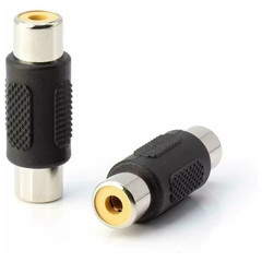 10 Pack AV RCA Audio Video Female to Female Jack Coupler Adapter Connector NEW