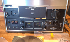Sony TC-377 Reel To Reel Tape Deck Player Recorder Tapecorder Original Box CLEAN