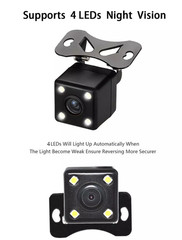 170° Reverse Camera LED Car Waterproof Rear View Parking Camera Night Vision