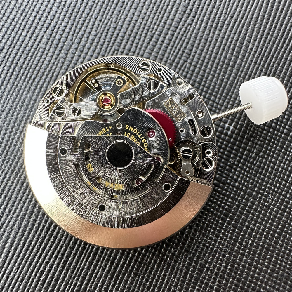 1PC Automatic Mechanical 3135 Movement VR3135 Blue Oil Silk Water Ghost Movement