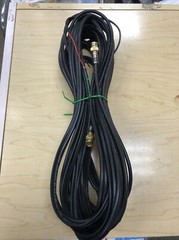 Lot of 3 30ft RG59 Siamese Coaxial Cable