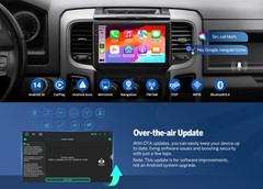 Eonon DGRMX7 Car Stereo for RAM 1500 Classic Wireless CarPlay 9″Android Auto DSP