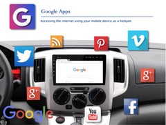 Car Stereo 10.1″ Android 10 WiFi Double 2DIN Radio Player GPS FM + Backup Camera