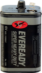 1209 6 Volt Super Heavy Duty Lantern Battery Each