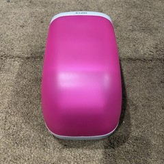 HIPCE Y2K CD & DVD Storage Box One Touch Sliding Door Holds 60 CDs Pink