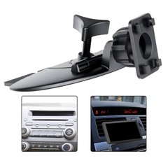 CD Slot Mount for 7-10″CarPlay Screen 360°Rotation Shockproof Car Monitor Holder