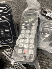 Panasonic KX-TGD832 Cordless 2 Handsets Phone Answering Machine Call Block