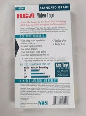 Lot of 8 RCA VHS Tapes Standard Grade T-120 H Up to 6 Hours ALL Sealed