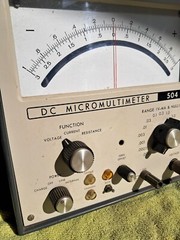 Vintage Analog Dynamics DC 504 micro multimeter / Used