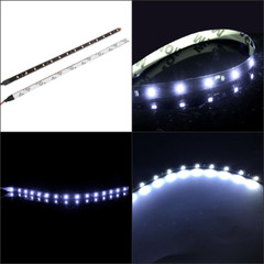 Lot Waterproof 12”/15 DC 12V Motor LED Strip Underbody Light For Car Motorcycle
