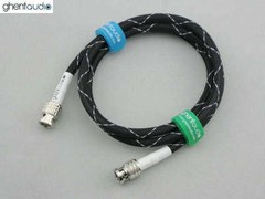 E07 (0.5m 1.5ft ) — HiFi Belden 1694A & Canare BNC True 75Ω Coax Audio Cable