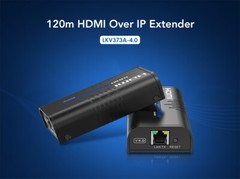 UP to 120M, LKV373A V4.0 HDMI Extender 1080P Over Lan RJ45 Cat5e/6 Converter