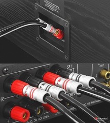 Nakamichi Excel Series Banana Plug with 12AWG Speaker Cable OFC CL2 Rated 1-Pair
