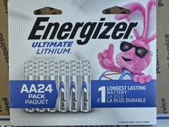 Energizer Ultimate Lithium AA Batteries – 24 Count – Expires: 12/2050
