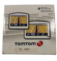 TomTom XL 340 GPS Navigation System New Open Box Complete w Accessories