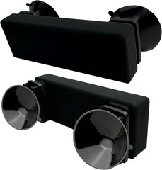 Silicone Skin + Holders for the New Rectangular EZ Pass with Interlocking Strips