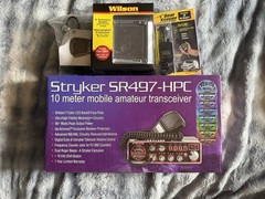 Stryker SR497-HPC 10 Meter Mobile AM/FM Transceiver 90W LED Black Mono Band