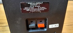 Realistic Radio Shack Minimus 7 40-2030C black single sounds excellent
