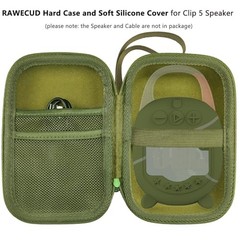Protective Case for JBL Clip 5 Bluetooth Speaker, Hard Carrying Case Squad Case