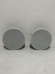 Pair of recessed ceiling speakers Cabasse Archipel 17 24cm grids