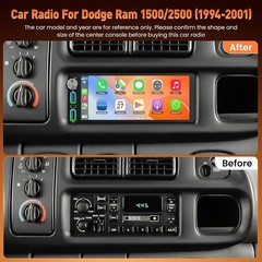 Dodge Ram 1500 1994-2001 Android 15 Car Stereo 8 Core Carplay GPS 6.8″ 4x64GB