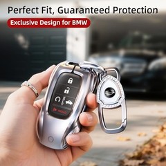 for Honda Key Fob Cover with Keychain – 2026 2025 Fashion Silver，for Honda-a