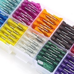 100pcs Assorted Auto Car Standard Blade Fuse 2,3,5,7.5,10,15,20,25,30 35 AMP