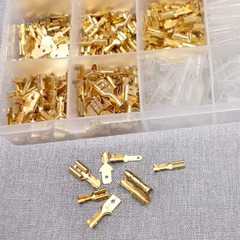 720/360Pcs Male Female Wire Spade Connectors Crimp Terminals Kit for Car Speaker