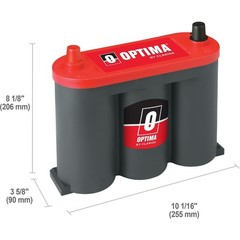 High Performance 6V Sealed AGM Starting Battery 800 CCA SAE Terminal Maintenance