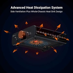 Fosi Audio ZA3 Balanced Stereo Amplifier Home Audio Component Mono Amp with 48V