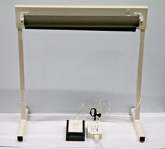 LUTRON Roller Shade w/ QSPS , QSWS. Brown (Demo Unit) #2914