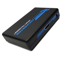 Component Video & L/R RCA Stereo Audio to HDMI Converter Adapter – DVD PS3 Xbox