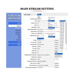 HEVC MPEG4 H.265 H.264 HDMI to IP Network Video Encoder, 1080P HD Digital Vid…