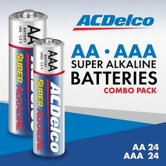 ACDelco 48-Count Super Alkaline Battery Combo Pack